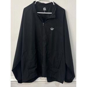FootJoy Golf Full Zip Jacket Mens XL Windbreaker‎ With Pockets